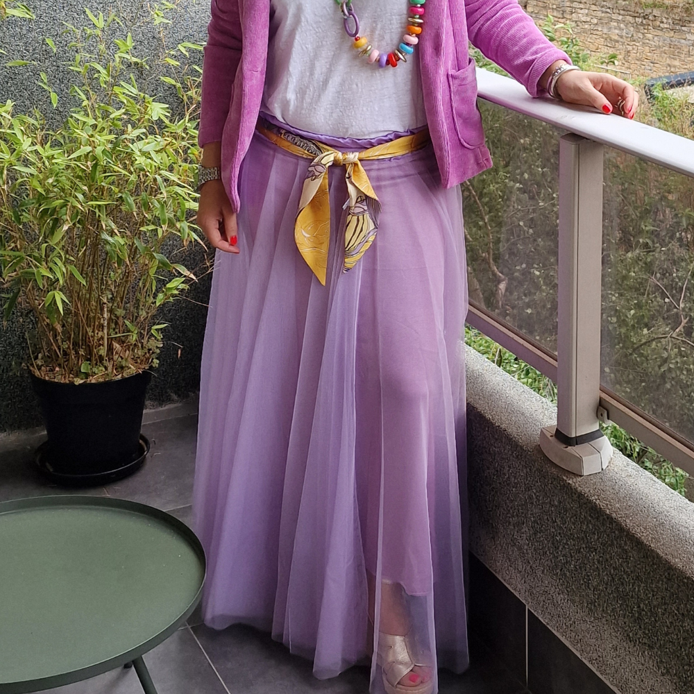 Jupon violet