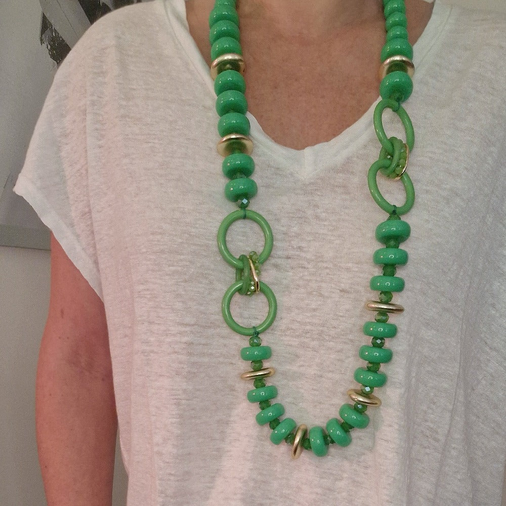 Collier Naj Vert - fantaisie