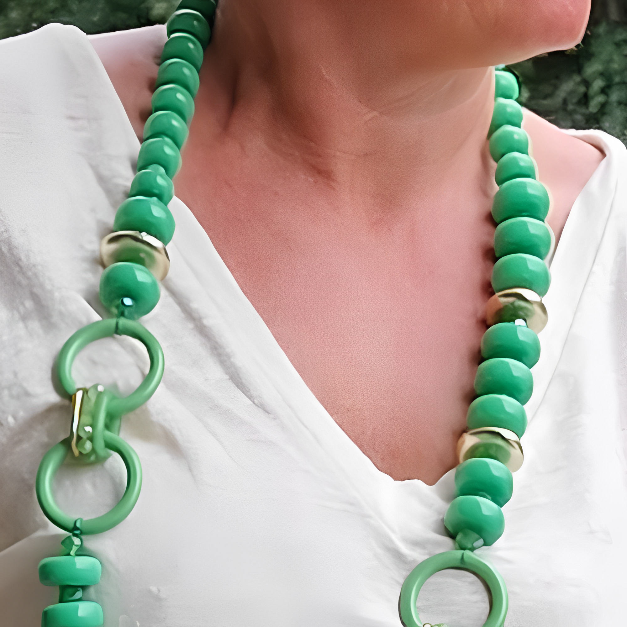 Collier Naj Vert - fantaisie